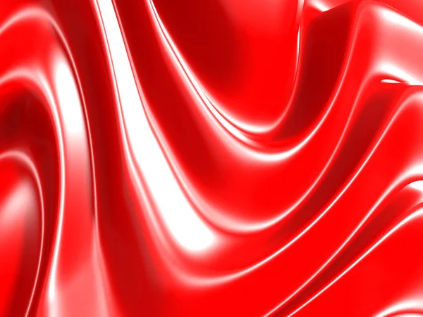 Vermelho ondulado luxo abstrato fundo — Fotografia de Stock