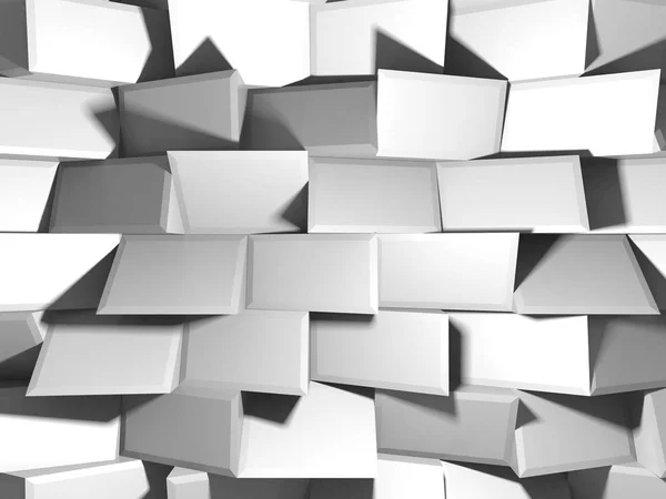 White classic tile texture background. 3d render — Stock Photo, Image