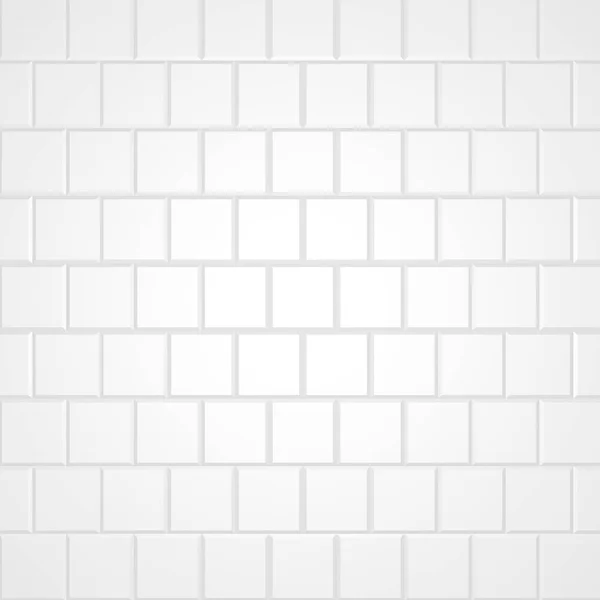 White classic tile texture background. 3d render — Stock Photo, Image