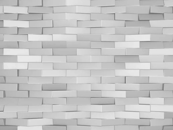 Білий класичний фон текстури плитки. 3d візуалізація — стокове фото