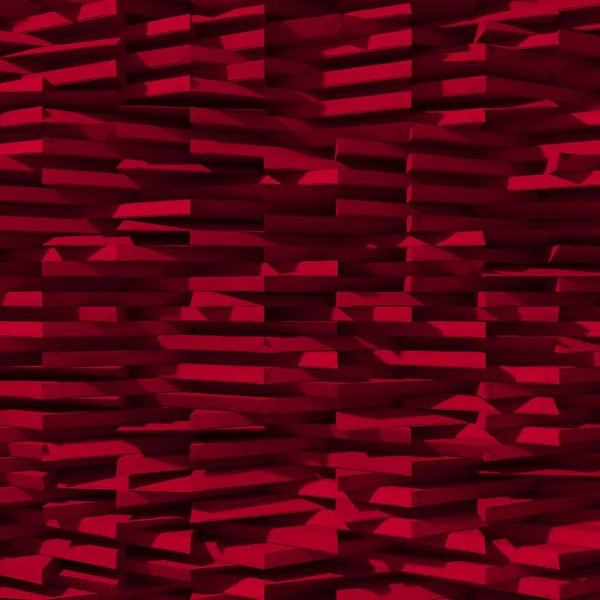 Textura de azulejo rojo hermoso fondo. 3d renderizar — Foto de Stock