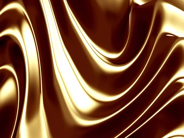 Las líneas de fusión doradas curvan el fondo de lujo —  Fotos de Stock