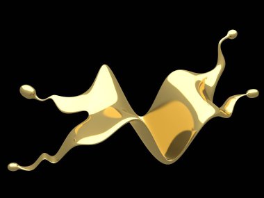 Altın gibi akışkan zula arka planı