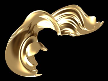 Altın gibi akışkan zula arka planı