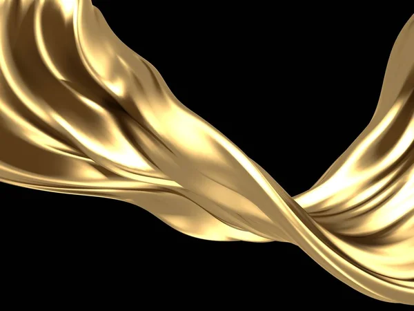 Oro hermoso fluido salpicadura fondo —  Fotos de Stock