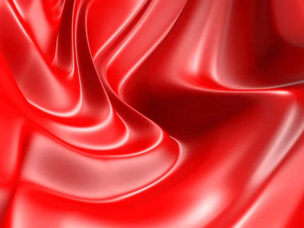 Vermelho ondulado luxo abstrato fundo — Fotografia de Stock