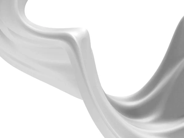 新鮮な白乳液スプラッシュ — ストック写真