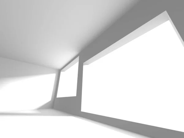 Futurystyczna architektura biały wzór tła — Zdjęcie stockowe