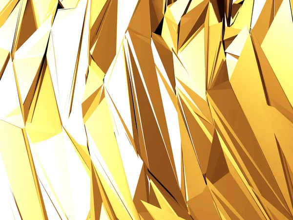 Розкішний Золотий Блискучий Абстрактний Фон Рендеринг — стокове фото
