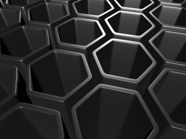 Krom Metalik Parlak Fütürist Arkaplan. 3d Hazırlama