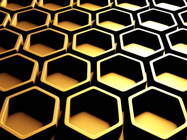 Lüks Altın Parlak Özgeçmiş. 3d Hazırlama