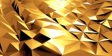 Lüks Altın Parlak Özgeçmiş. 3d Hazırlama