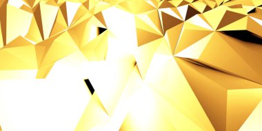 Lüks Altın Parlak Özgeçmiş. 3d Hazırlama