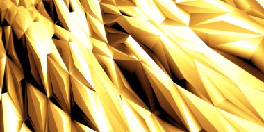 Lüks Altın Parlak Özgeçmiş. 3d Hazırlama