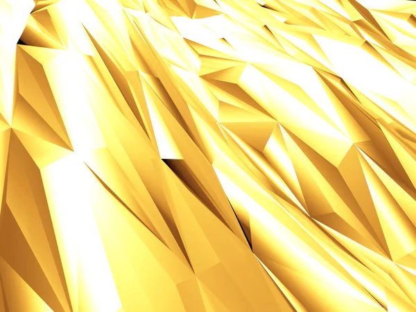 Luxe Golden Shiny Résumé Fond Render — Photo