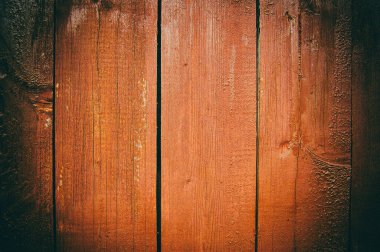 Kahverengi ahşap doku. Üst görünüm tahta paneli, boş şablon