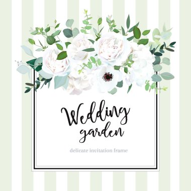 Çiçek vektör tasarım kartı çizgili ekmek tarzı kare