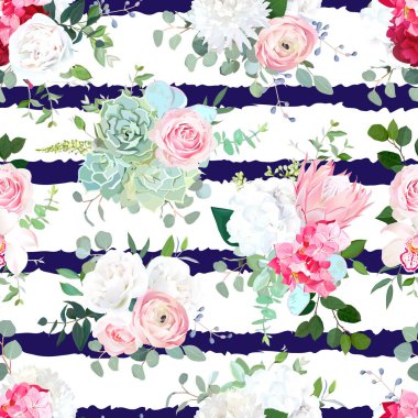 Sorunsuz vektör çizgili desen tasarım