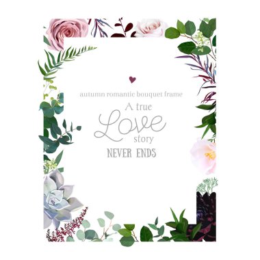 Çiçek trendy arka plan. Kağıt kesme çerçevesi