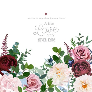 Sonbahar boho vektörü. Öğeler yalıtılmış ve değiştirilebilir