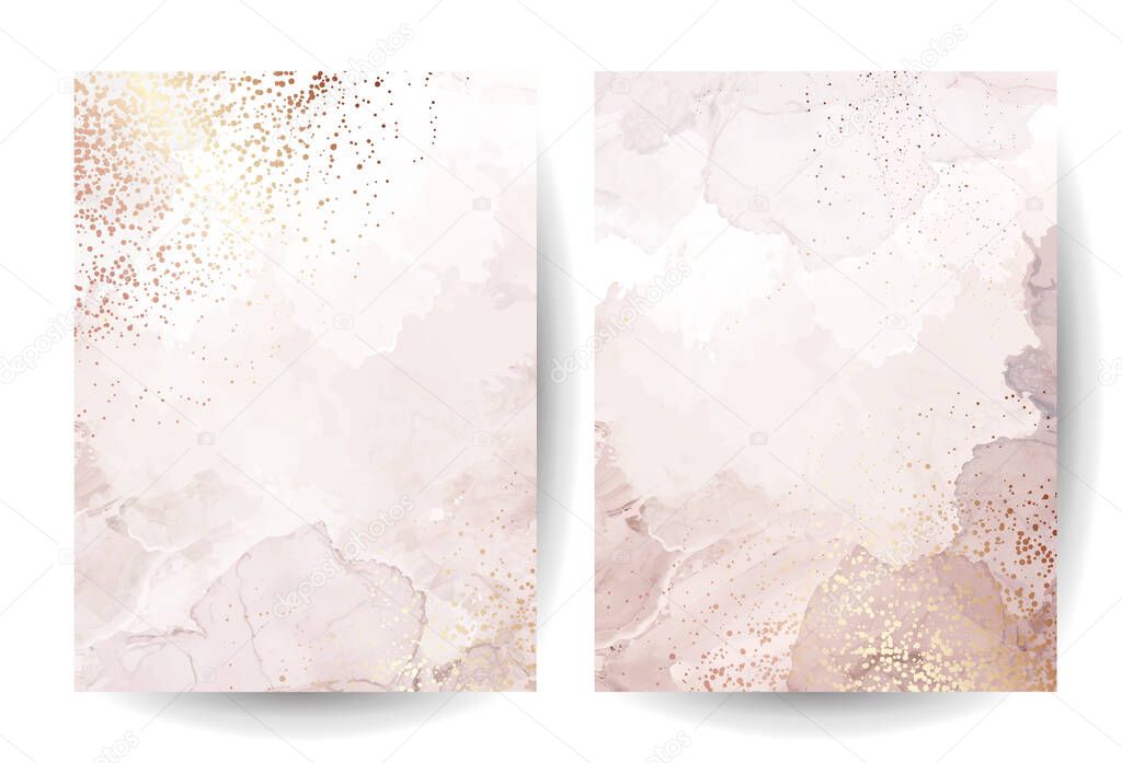 Beige quartz geode vector design frame