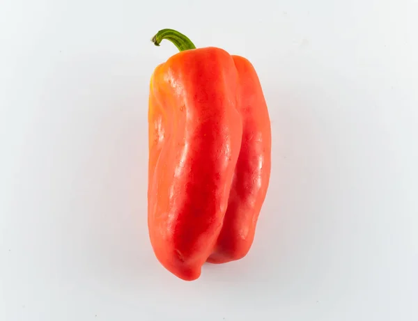 Isolated Red Pepper White Background — Stock Photo, Image