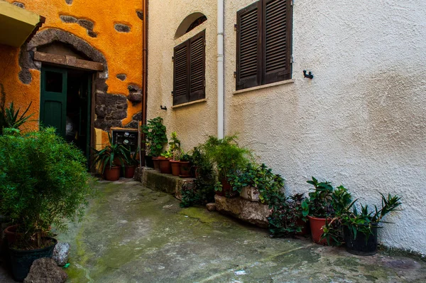 Beautiful Alley Castelsardo Old City Sardinia Italy — Stock Photo, Image