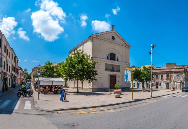 Iglesia Pequeña Consolata Ciudad Porto Torres I9N Primavera — Foto de Stock