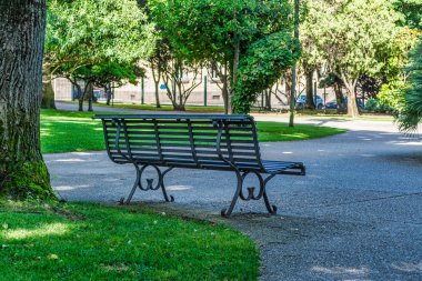 Park city bölgesindeki Sassari, Sardunya, bahar güneşli bir gün içinde