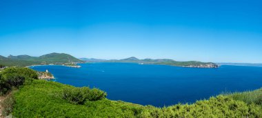 Manzara Capo Caccia Körfez