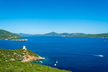 Manzara Capo Caccia Körfez