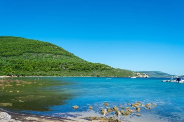 Tramariglio küçük Körfez yazın güneşli bir günde görünümünü