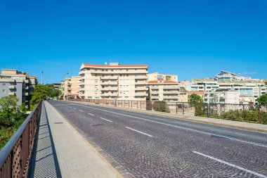 bir İtalyan şehir Sassari küçük Rosello Köprüsü