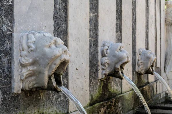 Wszystko Starożytnych Rosello Fontanną Środku Miasta Sassari Sardynii — Zdjęcie stockowe