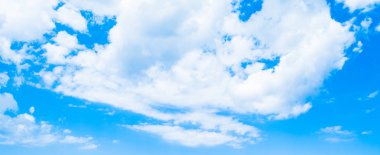 bulutlu mavi gökyüzü arkaplanı