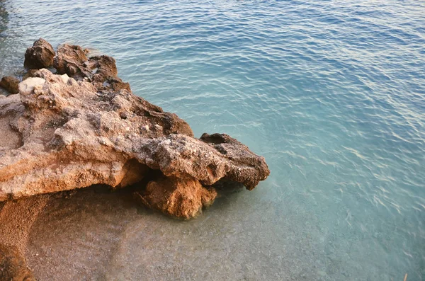 Água Mar Pura Croácia — Fotografia de Stock