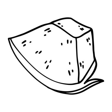 Kawaii dilim pitaya kaktüs meyveli üst manzara. Dijital karalama sanatı. Etiket, ambalaj, ambalaj kağıdı, sosyal medya postası, boyama sayfası için yazdır.