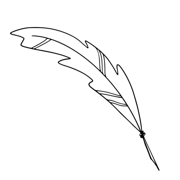 신비술의 마녀의 깃털은 철자를 것이다 디지털 스티커 페이지 포장지 직물용 — 스톡 사진