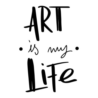 Kozmik, sevimli harflerle yazılmış el yazıları sanatımı beyazın üzerinde soyutladı. Doodle çizgisi dijital sanat. Etiket, dövme, afiş, poster, kartpostal, ambalaj kağıdı, ağ, kumaş baskısı.