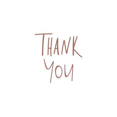 Şirin kawaii el yazısı teşekkür ederim. Dokulu düz dijital sanat. Çıkartma, afiş, sosyal medya paylaşımı ve mektuplar için yazdır, yapıştırma defteri, davet, paketleme kağıdı.