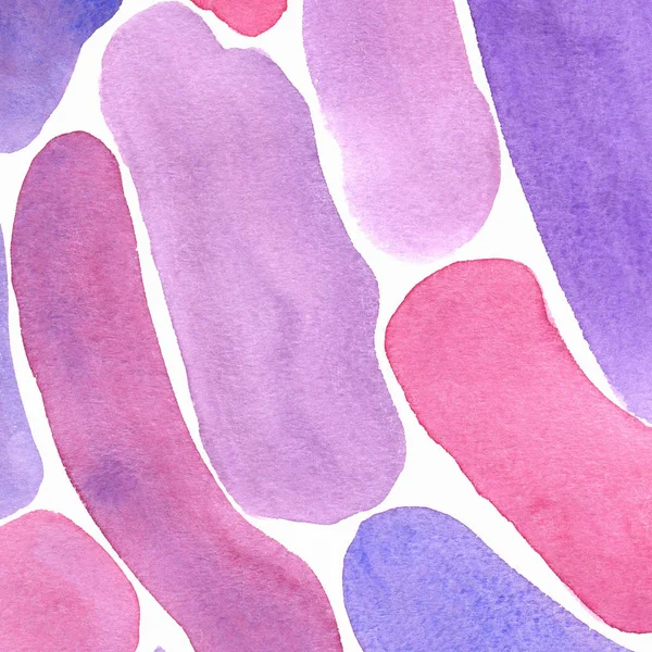 Hand painted watercolor background. Watercolor stains and lines. — Stock Photo, Image