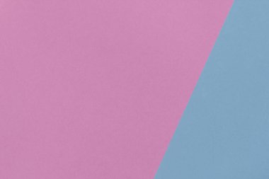 Yaratıcı geometrik Kağıt arka plan. Pembe, mavi pastel renkler. Soyutlama. Şablon. Üstten görünüm.