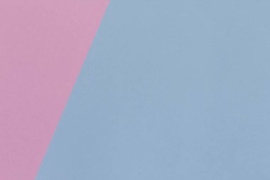 Yaratıcı geometrik Kağıt arka plan. Pembe, mavi pastel renkler. Soyutlama. Şablon. Üstten görünüm.