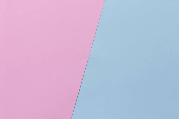 Creative geometric  paper background. Pink, blue pastel colors. Abstraction. Template. Top view.
