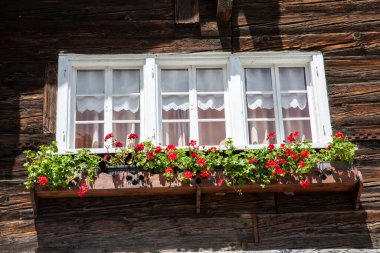 Canza (VCO), İtalya - 21 Haziran 2020: Canza Köyü, Formazza Vadisi, Ossola VCO, Piedmont, İtalya