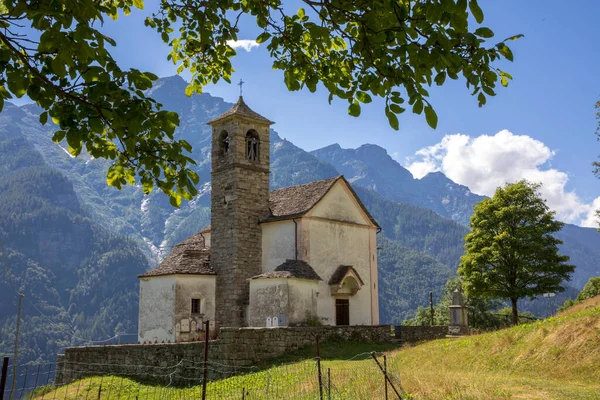 Salecchio Vco Italie Juin 2020 Eglise Salecchio Inferiore Vallée Antigorio — Photo