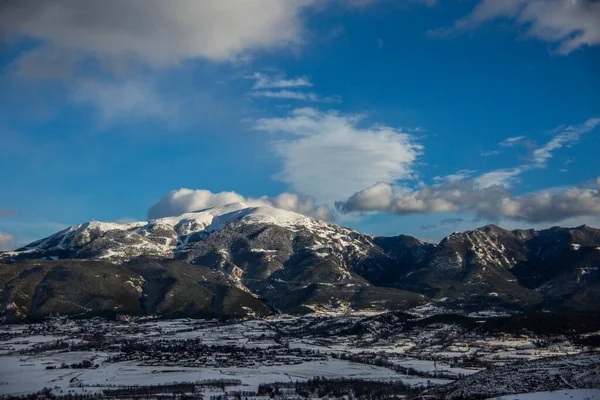 Inverno Cerdanya Pirenei Spagna — Foto Stock