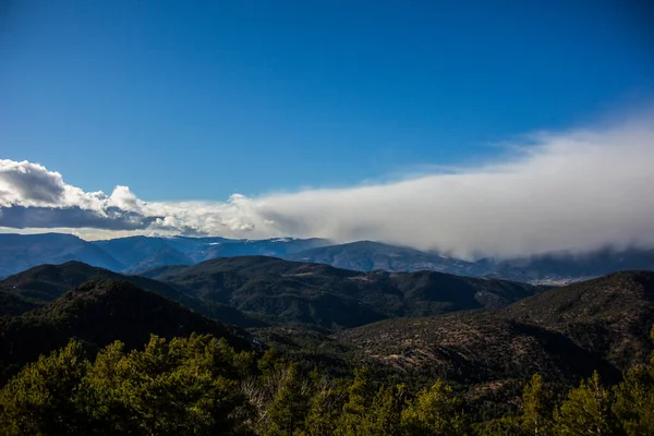 Inverno Cerdanya Pirenei Spagna — Foto Stock