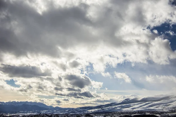 スペインのピレネー山脈の冬 — ストック写真