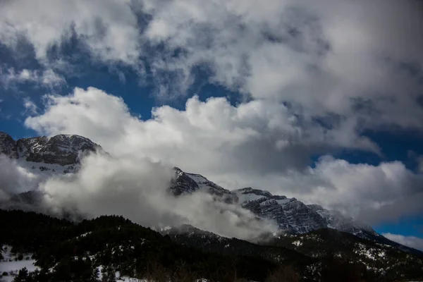 스페인 피레네산맥의 라세르다냐에 세라델 케이디 — 스톡 사진